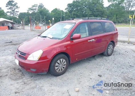 2006 Kia Sedona Ex/Lx from USA, damaged, VIN KNDMB233X66080166